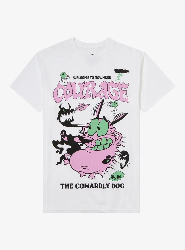 Courage The Cowardly Dog Monsters T-Shirt