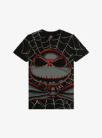 The Nightmare Before Christmas Jack Spiderweb Double-Sided T-Shirt