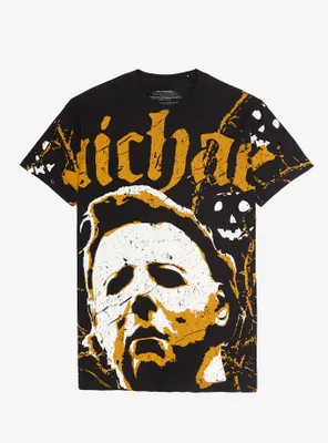 Halloween Michael Myers Portrait T-Shirt