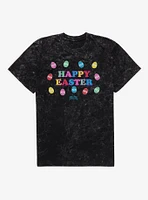Mighty Morphin Power Rangers Happy Easter Mineral Wash T-Shirt