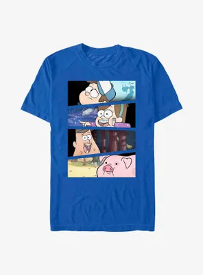 Disney Gravity Falls Character Panels T-Shirt