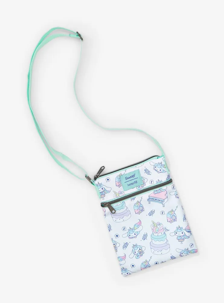 Official Loungefly Disney Stitch in Hammock Passport Crossbody Bag