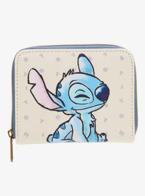 Loungefly Disney Lilo & Stitch Letters Mini Zip Wallet