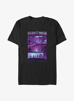 Star Wars the Mandalorian Rescue of Foundling Big & Tall T-Shirt