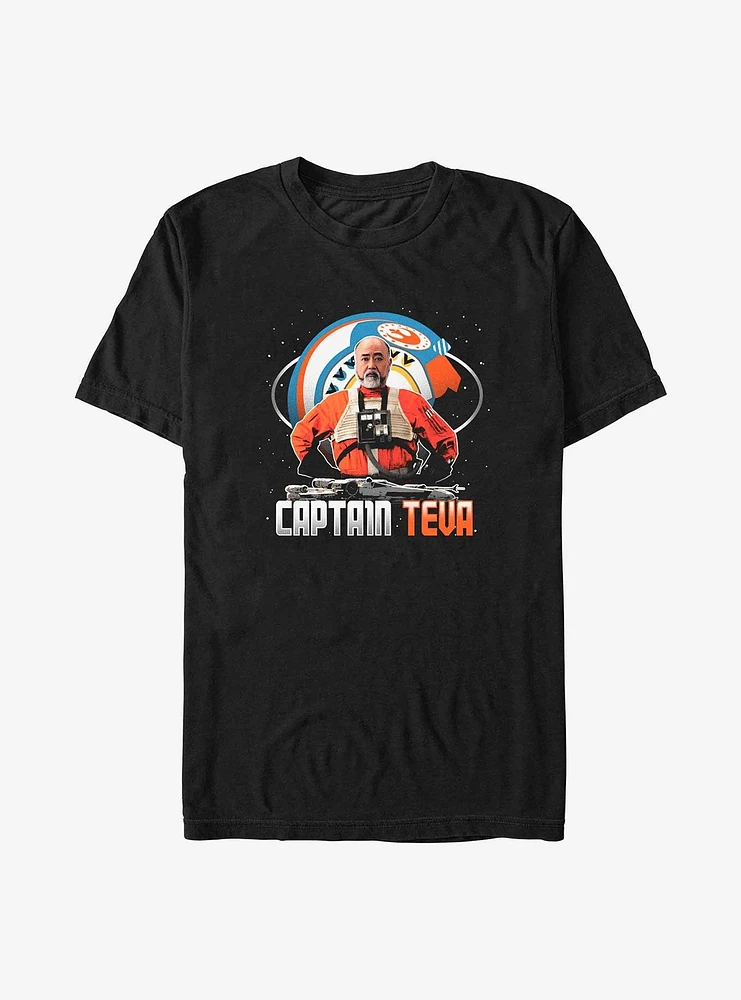 Star Wars The Mandalorian Captain Teva Big & Tall T-Shirt