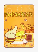 Pompompurin Honey Throw Blanket