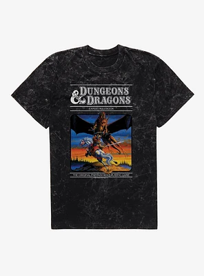 Dungeons & Dragons Vintage Expert Rulebook Mineral Wash T-Shirt