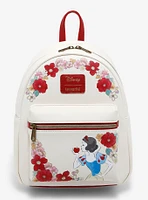 Loungefly Disney Snow White And The Seven Dwarfs Floral Mini Backpack