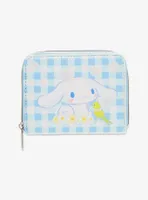 Loungefly Cinnamoroll Daisy Gingham Mini Zip Wallet