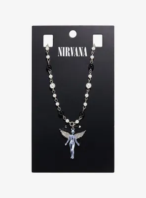 Nirvana In Utero Angel Bead Necklace
