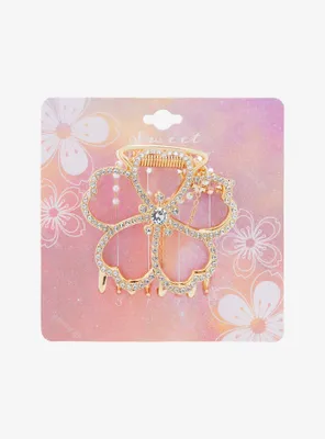 Sweet Society Sakura Bejeweled Claw Hair Clip
