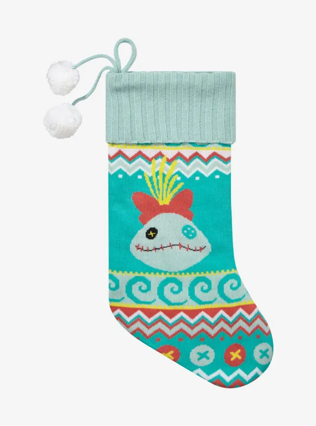 Disney Lilo & Stitch Fair Isle Stitch Stocking