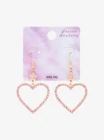 Sweet Society Pink Gem Sakura Earrings
