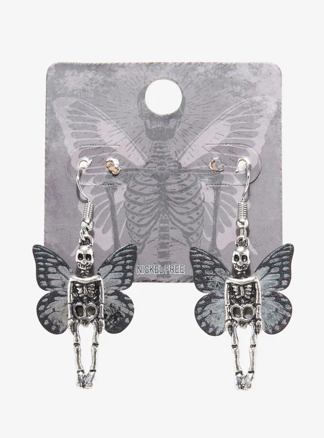 Hello Kitty Bling Drop Earrings, Hot Topic