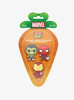 Funko Pocket Pop! Marvel Characters Figure Set