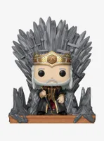 Funko Pop! Deluxe House of the Dragon Viserys on the Iron Throne Vinyl Figure