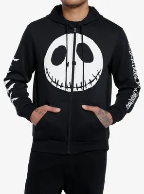 The Nightmare Before Christmas Jack Glow-In-The-Dark Hoodie