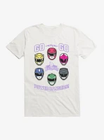 Mighty Morphin Power Rangers Go Helmets T-Shirt