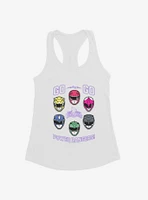Mighty Morphin Power Rangers Go Helmets Girls Tank