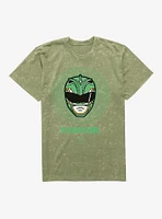 Mighty Morphin Power Rangers Green Ranger Forever Mineral Wash T-Shirt