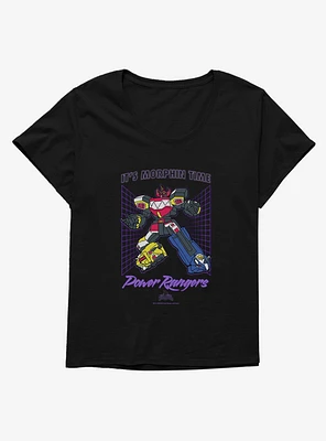 Mighty Morphin Power Rangers It's Time Alpha 5 Girls T-Shirt Plus