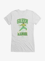 Mighty Morphin Power Rangers Green Ranger Clover Girls T-Shirt