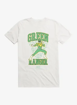 Mighty Morphin Power Rangers Green Ranger Clover T-Shirt