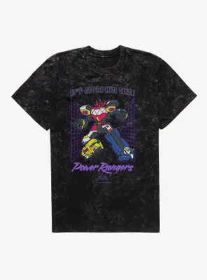 Mighty Morphin Power Rangers It's Time Alpha 5 Mineral Wash T-Shirt