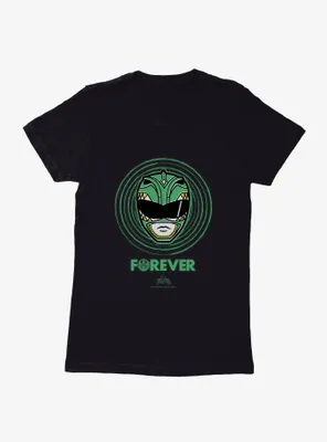 Mighty Morphin Power Rangers Green Ranger Forever Womens T-Shirt
