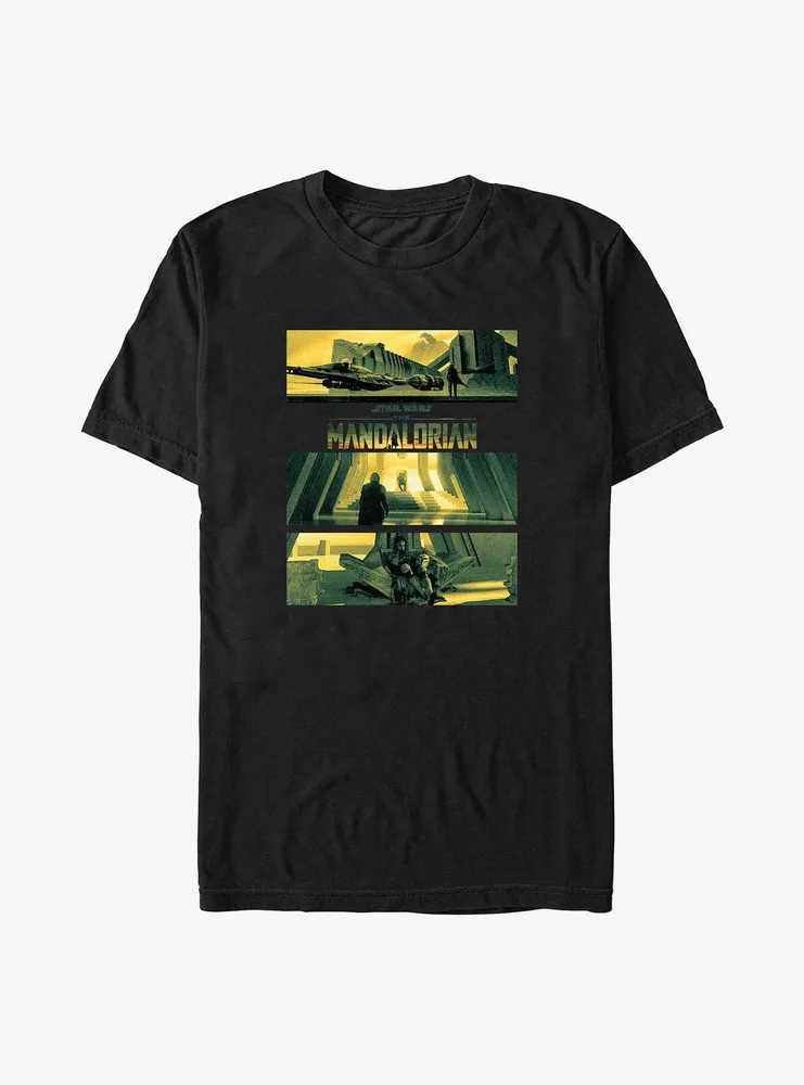 Star Wars The Mandalorian Bo-Katan's Castle On Kalevela Big & Tall T-Shirt