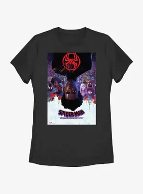 Marvel Spider-Man: Across the Spider-Verse Miles Morales Poster Womens T-Shirt