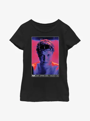Stranger Things Subject 011 Experiment Poster Youth Girls T-Shirt