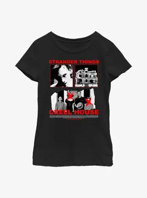 Stranger Things Creel House Youth Girls T-Shirt