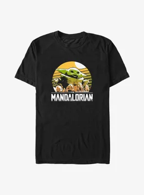 Star Wars The Mandalorian Grogu Return Big & Tall T-Shirt