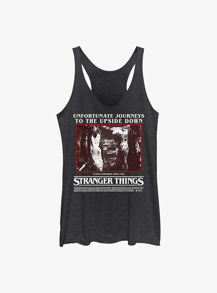 Stranger Things Unfortunate Journey Eleven and Vecna Girls Tank