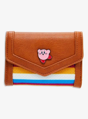 Nintendo Kirby Striped Small Wallet - BoxLunch Exclusive