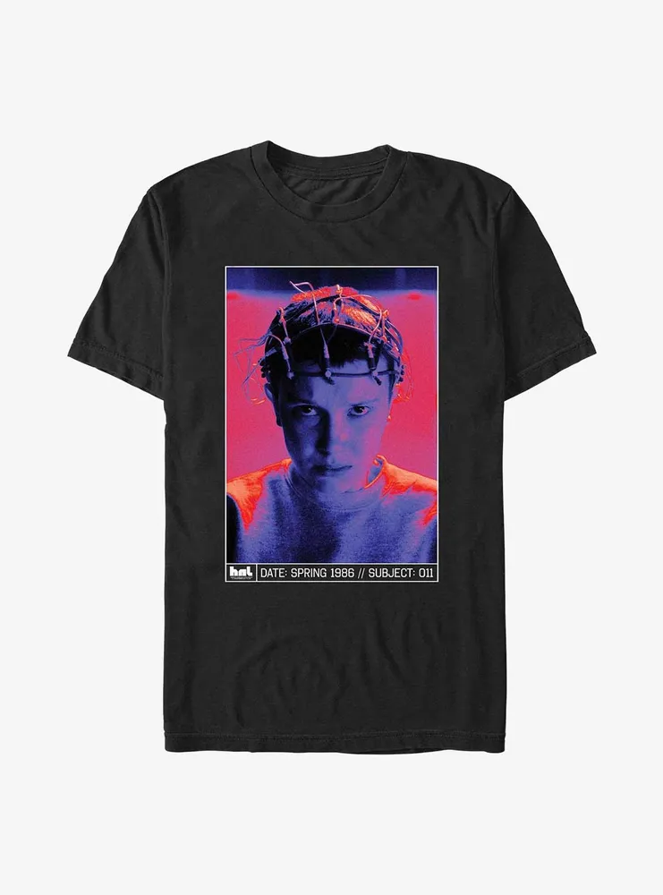 Stranger Things Subject 011 Experiment Poster T-Shirt