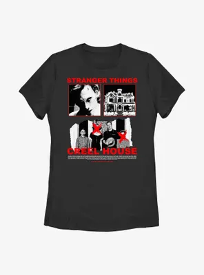 Stranger Things Creel House Womens T-Shirt