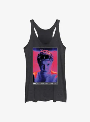 Stranger Things Subject 011 Experiment Poster Womens Tank Top