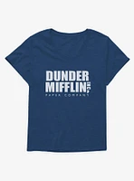 The Office Dunder Mifflin Logo Girls T-Shirt Plus