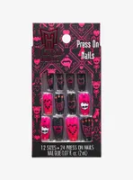 Monster High Icons Faux Nail Set