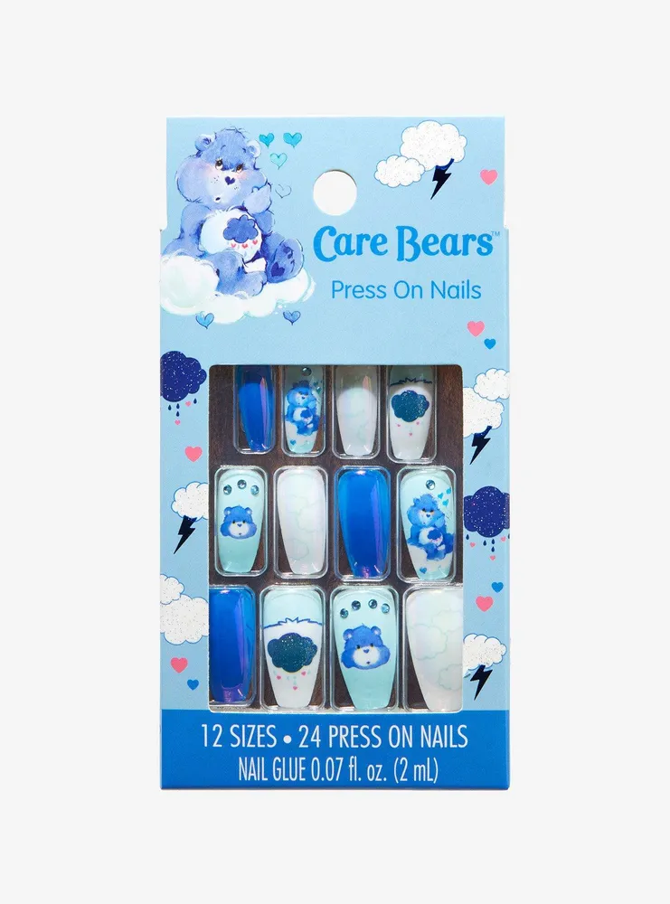 Care Bears Grumpy Bear Faux Nail Set