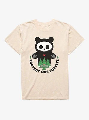 Skelanimals ChungKee Protect Our Forests Mineral Wash T-Shirt