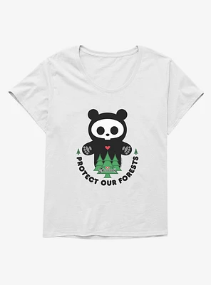 Skelanimals ChungKee Protect Our Forests Girls T-Shirt Plus
