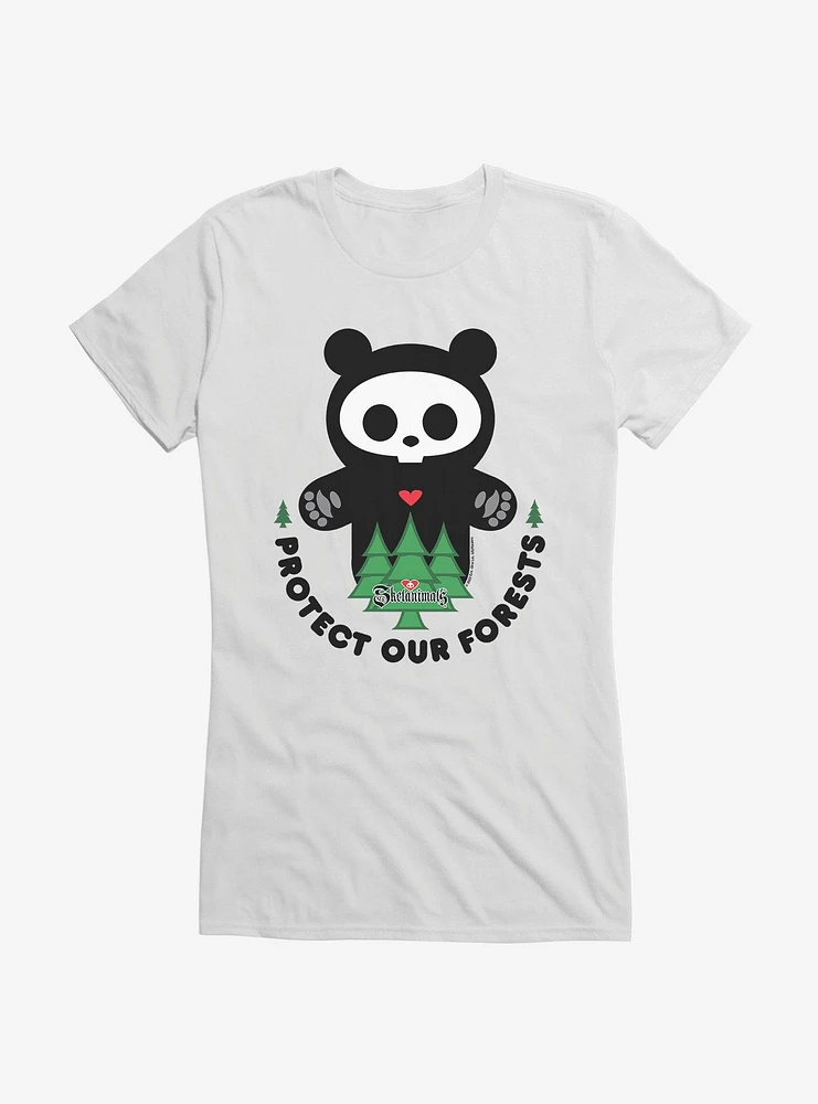 Skelanimals ChungKee Protect Our Forests Girls T-Shirt