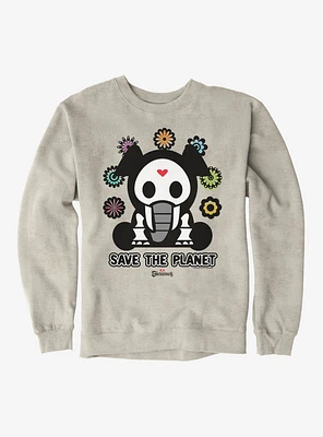 Skelanimals Ellie Save The Planet Sweatshirt