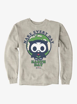 Skelanimals Oliver Make Every Day Earth Sweatshirt