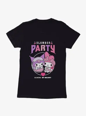 My Melody & Kuromi Metal Slumber Party Womens T-Shirt