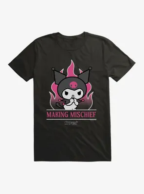 Kuromi Making Mischief T-Shirt