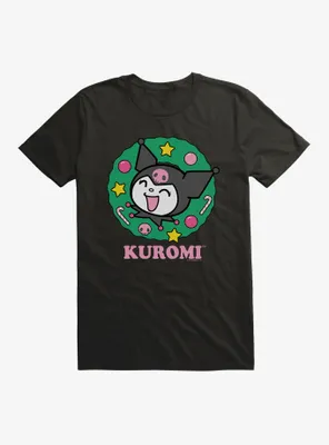 Kuromi Christmas Wreath T-Shirt